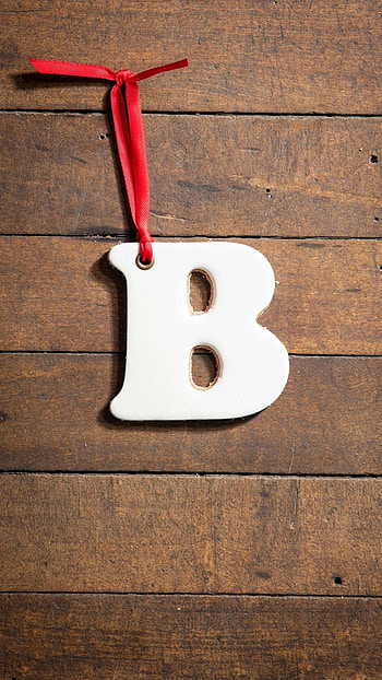 B Name, Wooden Background HD phone wallpaper