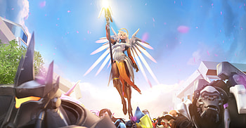 Mercy Overwatch Artwork , mercy-overwatch, overwatch, games, xbox-games, ps-games, pc-games HD wallpaper