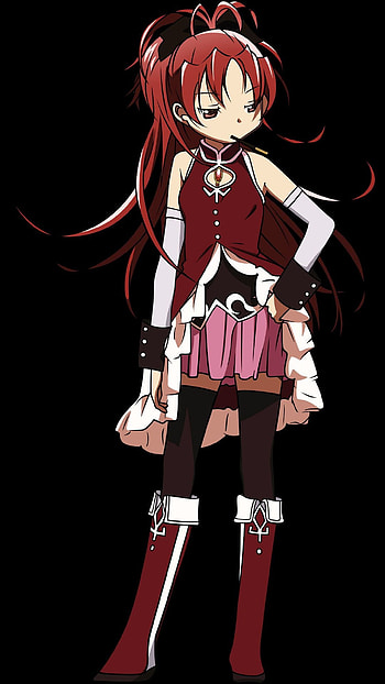 Kyoko Sakura, Puella Magi Madoka Magica, Mobile HD phone wallpaper