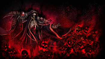 Overlord, Dark fantasy, Virtual reality game, Powerful guild HD wallpaper