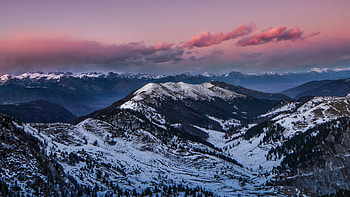 Snowy Mountain During Day Time , snow, mountains, nature HD wallpaper