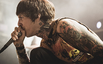 Oliver Sykes, Metalcore singer, Bring Me the Horizon, Music HD wallpaper