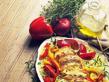 Food, Vegetables, Greens, Bakery Products, Baking HD wallpaper