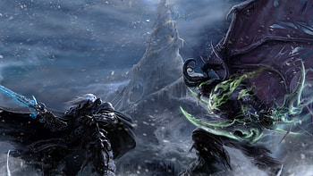 Illidan vs Lich King, Illidan HD wallpaper