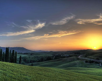 fields, morning, cool, nature, grass HD wallpaper