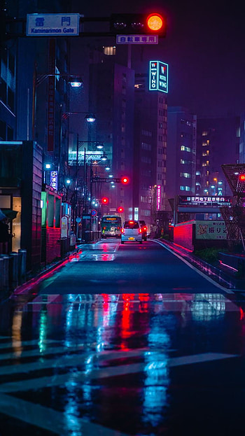 Tokyo Night, 8 bit, pixel HD phone wallpaper