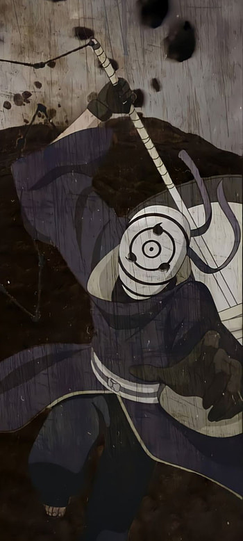 Obito, art, painting HD phone wallpaper