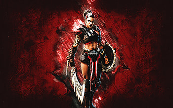 Fortnite Unstoppable Mave Skin, Fortnite, main characters, red stone background, Unstoppable Mave, Fortnite skins, Unstoppable Mave Skin, Unstoppable Mave Fortnite, Fortnite characters HD wallpaper