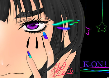 akiyama mio close k on macross frontier hop sheryl nome, k-on-macross-frontier-hop-sheryl-nome, akiyama-mio-close HD wallpaper