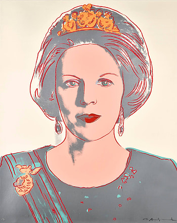 Queen Beatrix of the Netherlands, Andy Warhol HD phone wallpaper