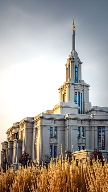 LDS Payson Temple, LDS Temple HD phone wallpaper