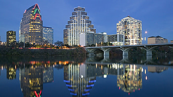 One Congress Plaza, Austin HD wallpaper