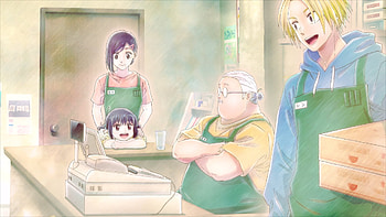 Anime, Sakamoto Days, Taro Sakamoto, Shin (Sakamoto Days), Aoi Sakamoto HD wallpaper