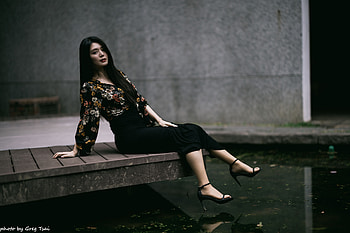 Asian, Woman HD wallpaper