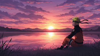 Naruto In Peaceful , naruto, anime, ai, artwork, digital-art, artist HD wallpaper