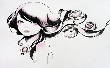 flowers!, animation, graphy, fantasy, entertainment, other, beautiful, people HD wallpaper