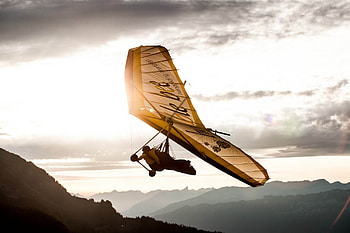 BumbleBee hang gliding, Gliding HD wallpaper