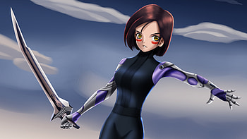 Alita Battle Angel Digital Art , alita-battle-angel, 2019-movies, movies, digital-art, deviantart HD wallpaper
