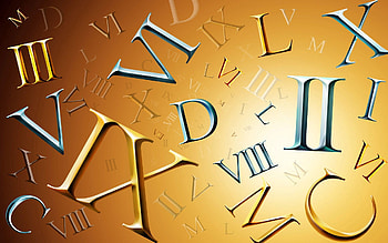 Background, Signs, Texture, Textures, Numbers, Roman HD wallpaper