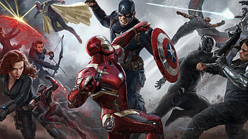 Civil War Movie Art, captain-america-civil-war, movies, super-heroes, 2016-movies HD wallpaper