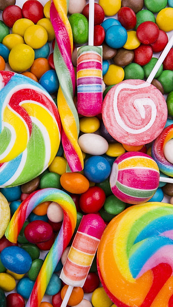 Sugary candy , Sweet cravings, Eye-catching designs, Delicious treats HD phone wallpaper