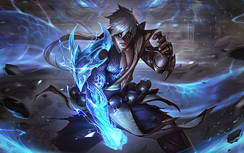 League of Legends, poster, promotional materials, League of Legends champions, League of Legends characters, creative art, warriors HD wallpaper