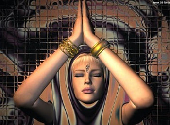 Fasanctity, prayer, priestess HD wallpaper