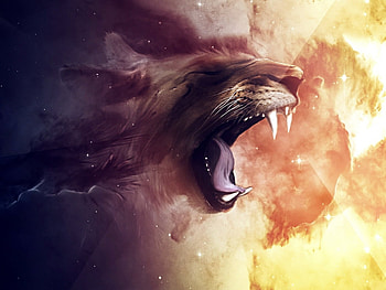 Animals, Fantasy, Lions HD wallpaper