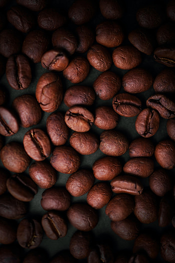 Coffee, Macro, Brown, Grains, Coffee Beans, Grain HD phone wallpaper