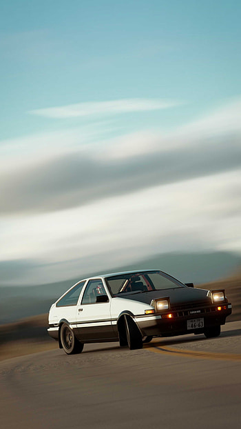 Initial D Anime, Racing anime , Speed thrills, Heart-pounding action HD phone wallpaper