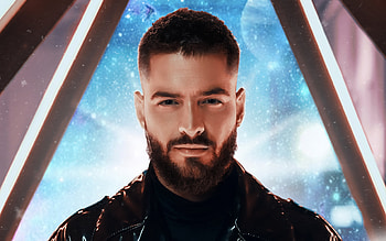 Maluma portrait, Colombian singer, Black jacket, High-quality HD wallpaper