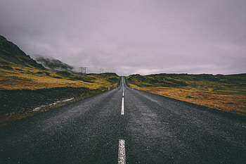 Landscape, Nature, Road, Hills HD wallpaper