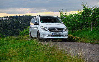 Mercedes-Benz eVito Tourer, road, 2021 cars, minibuses, Br 447, 2021 Mercedes-Benz eVito, german cars, Mercedes HD wallpaper