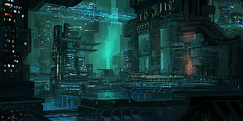 Bladerunner Building Digital Art And Drawing, building, artist, artwork, digital-art HD wallpaper