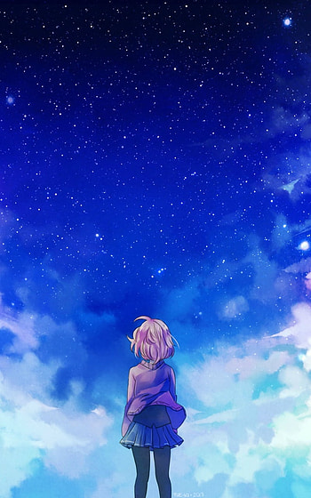 Kyoukai no Kanata Mirai, Mirai Kuriyama, Anime, Beyond the Boundary HD phone wallpaper