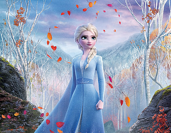 Snow Queen Elsa, frozen 2, movie, 2019 HD wallpaper