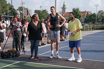 Hustle (2022), Adam Sandler, Love letter to basketball HD wallpaper