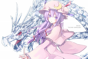 Patchouli, classic, game, touhou, girl, new HD wallpaper