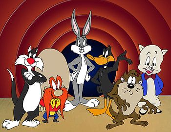 Looney Tunes, bugs, tunes, looney, taz, daffy, porky HD wallpaper