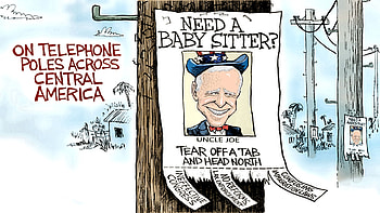 Border, leftists, biden, crisis HD wallpaper