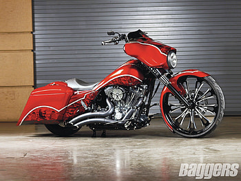 Bloodlust, candy apple red, bike, , renegade wheel HD wallpaper