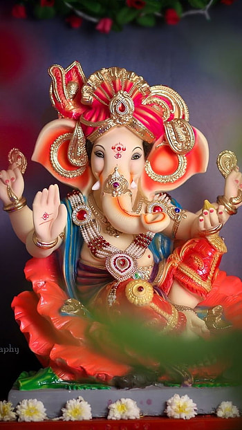 Shri Ganesh, Hindu, Lord Ganesh HD phone wallpaper