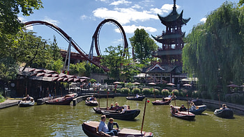 Tivoli Gardens, Interrail adventure, Day 2, Matthew Costerdine HD wallpaper