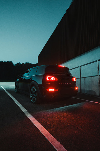 Night, Cars, Dark, Car, Mini Clubman, Mini HD phone wallpaper