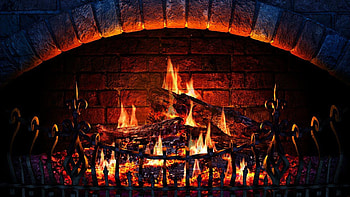 Fireplace backgrounds, Ideal for , Cozy and warm HD wallpaper