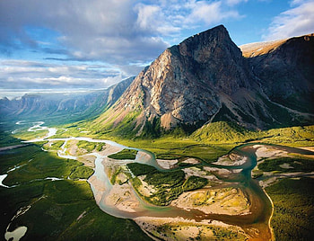 torngat mountains labrador canada, clouds, outdoors, nature, mountain HD wallpaper