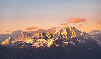 Dolomites Dawn: Stunning Alpine Nature, Dolomites, nature, alps HD wallpaper