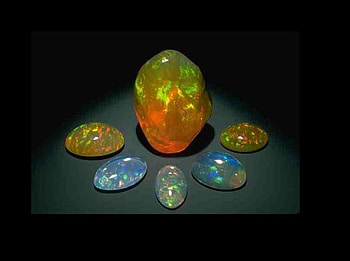 MEXICAN JELLY FIRE OPALS, in opals, fire at play HD wallpaper