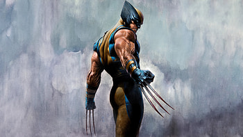 Wolverine Adamantium Metallic Fury, wolverine, superheroes, artwork, digital-art, art, deviantart HD wallpaper