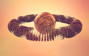 3D, Form, Ball, Forms, Circle, Constituents, Components, Details HD wallpaper